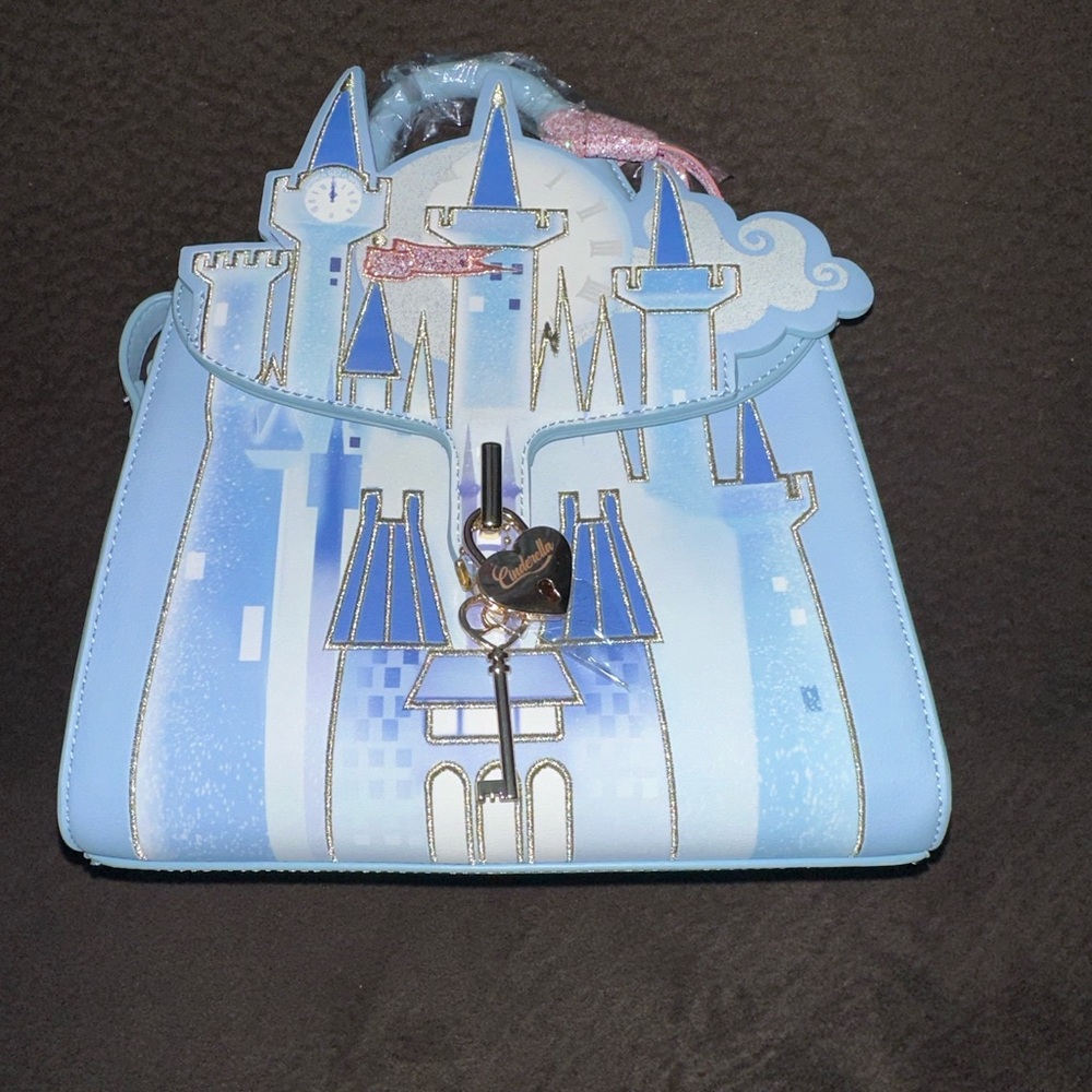 Blue Castle-Themed Women's Bag